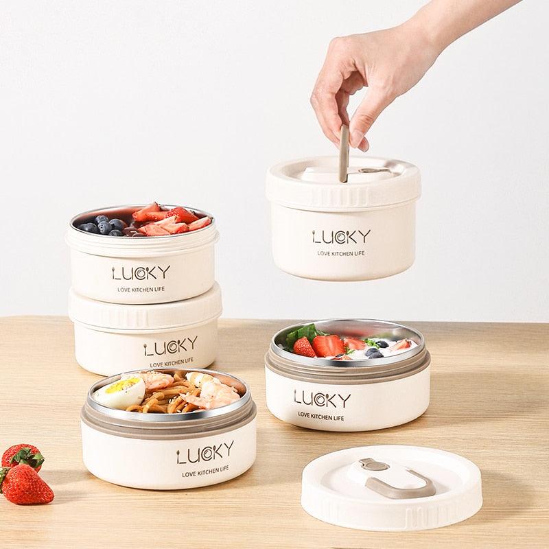 Kit Pote Térmicos Gourmetainer + LANCHEIRA E TALHERES GRÁTIS