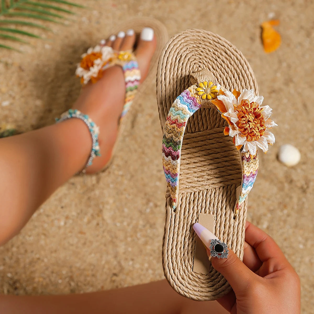 Chinelo Feminino Aurora Elegante | Conforto e Sofisticação