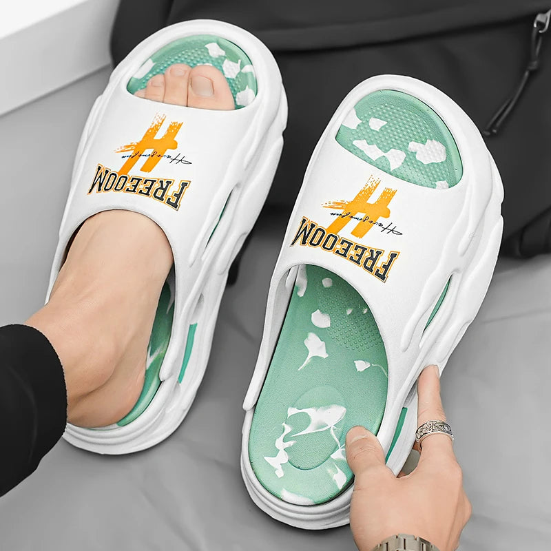 Chinelo Slide EVA Street Style – Conforto e Estilo Minimalista para o Verão