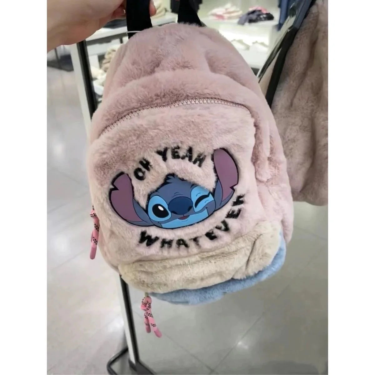 Mochila Infantil CuteBag Stitch - Leve, Confortável e Estilosa para Meninas!