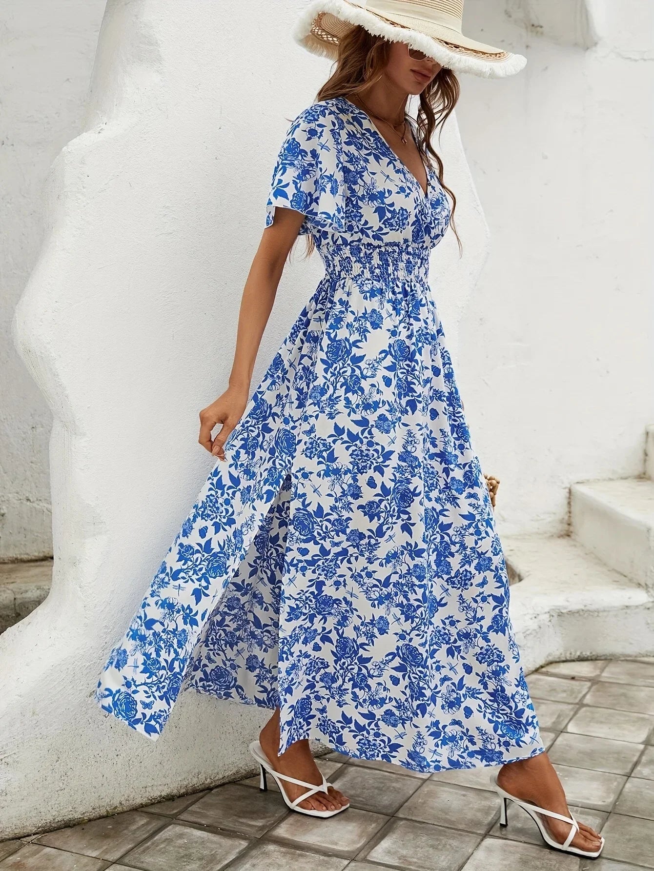 Vestido Boho Patchwork – Elegância Descontraída para o Verão 2025