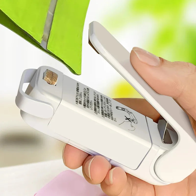 Mini Seladora Para Embalagens De Sacos Plásticos