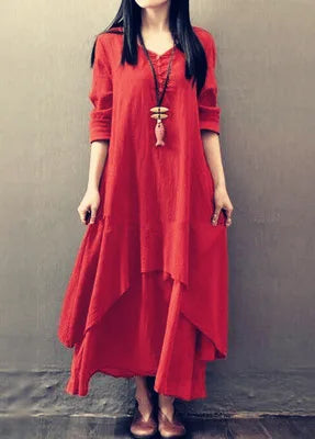 Vestido Vintage Marielle Vermelha Qarmazem