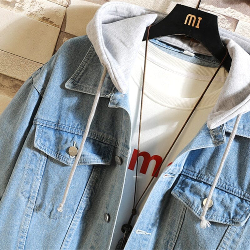 Jaqueta Jeans com Forro de Moletom - DenimComfort