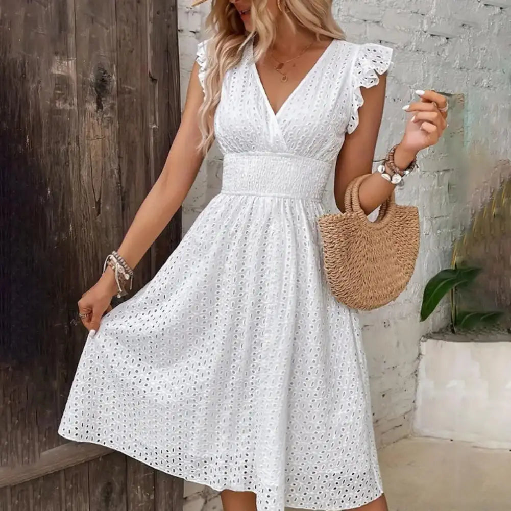 Vestido Midi Aline Qarmazem