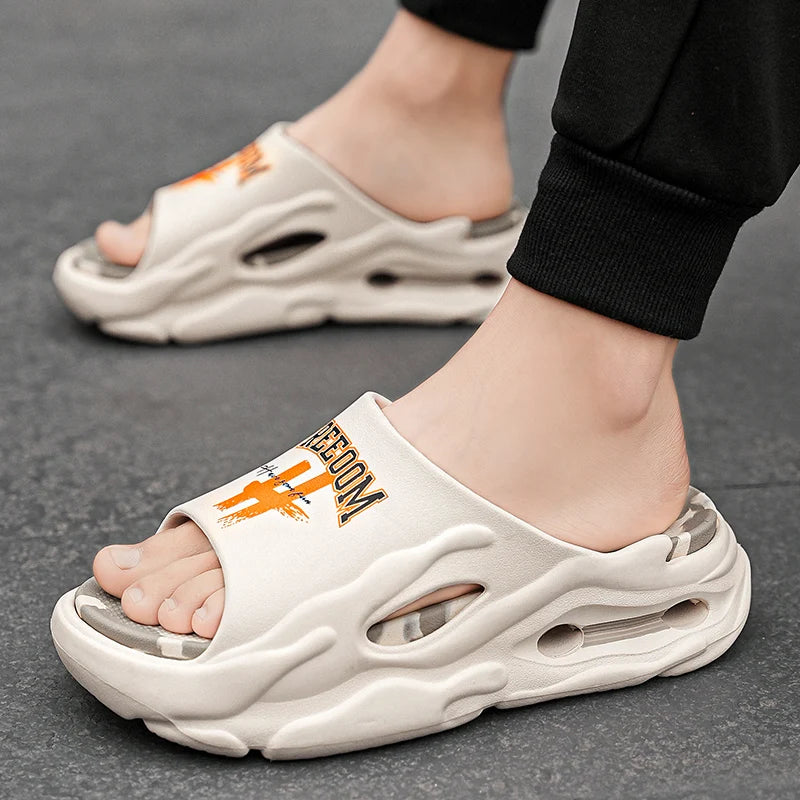 Chinelo Slide EVA Street Style – Conforto e Estilo Minimalista para o Verão