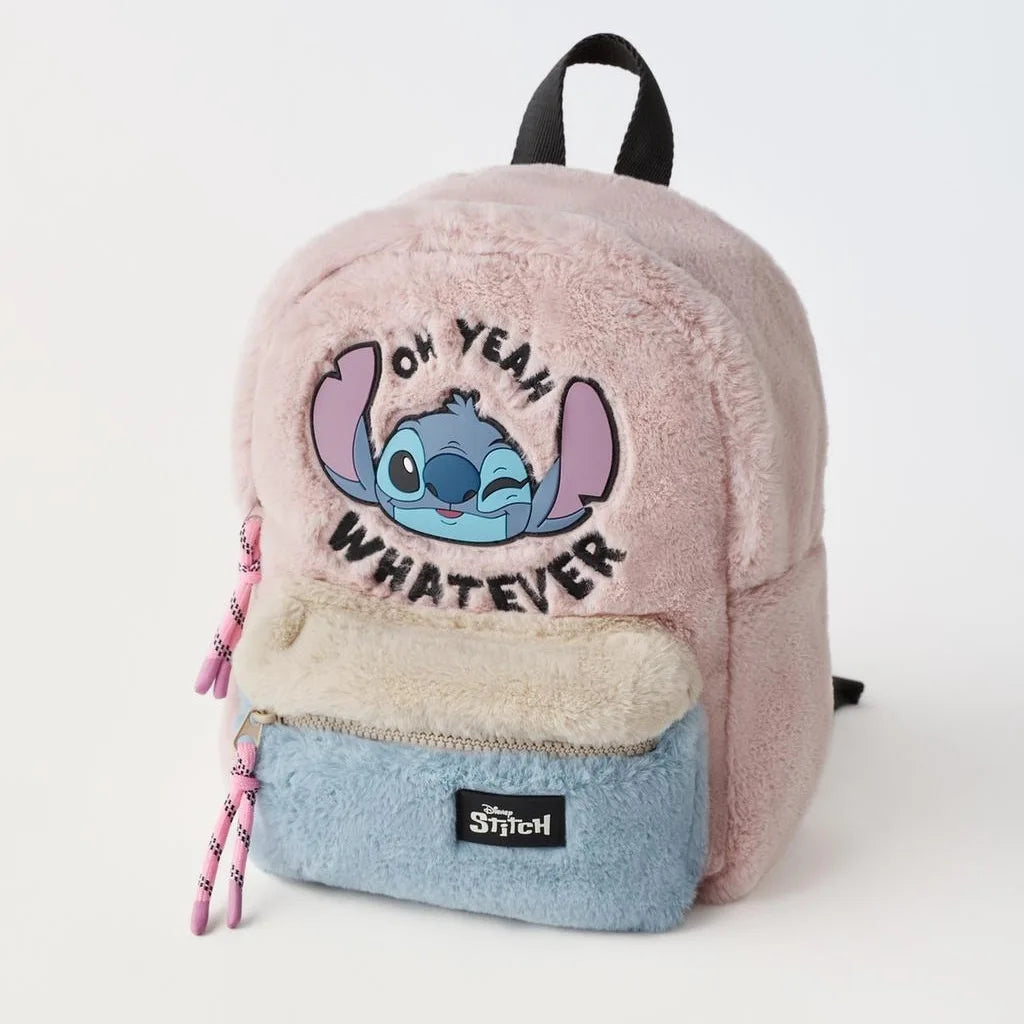 Mochila Infantil CuteBag Stitch - Leve, Confortável e Estilosa para Meninas!