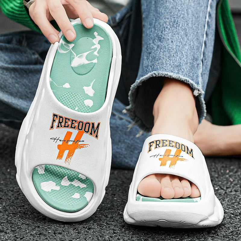 Chinelo Slide EVA Street Style – Conforto e Estilo Minimalista para o Verão