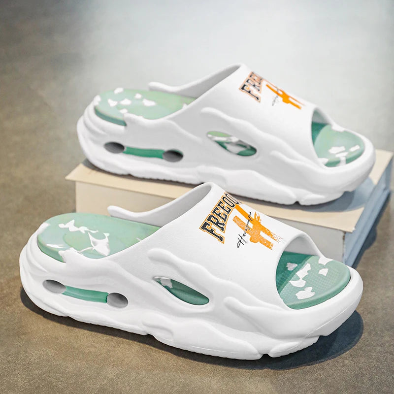 Chinelo Slide EVA Street Style – Conforto e Estilo Minimalista para o Verão