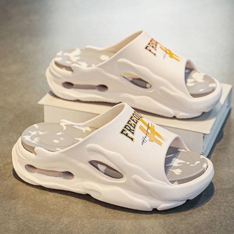 Chinelo Slide EVA Street Style – Conforto e Estilo Minimalista para o Verão