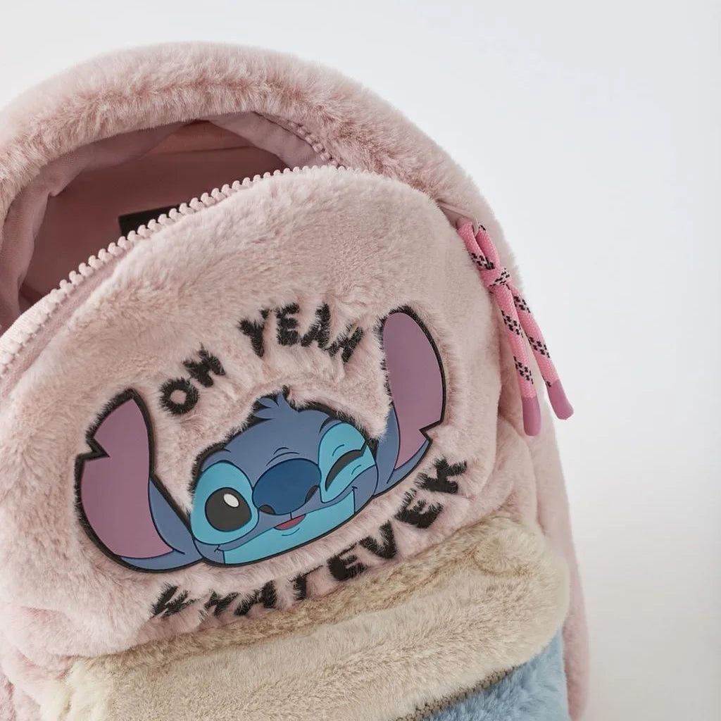 Mochila Infantil CuteBag Stitch - Leve, Confortável e Estilosa para Meninas!