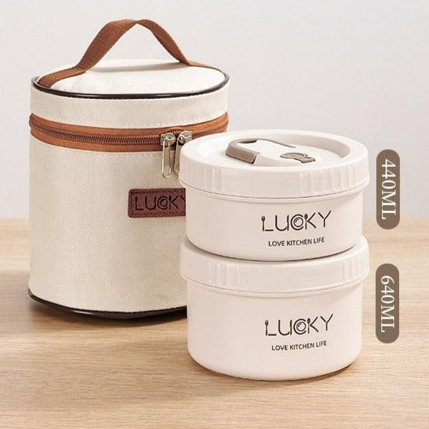 Kit Pote Térmicos Gourmetainer + LANCHEIRA E TALHERES GRÁTIS