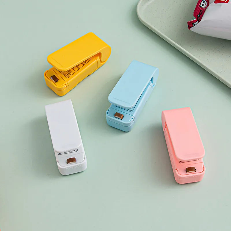 Mini Seladora Para Embalagens De Sacos Plásticos